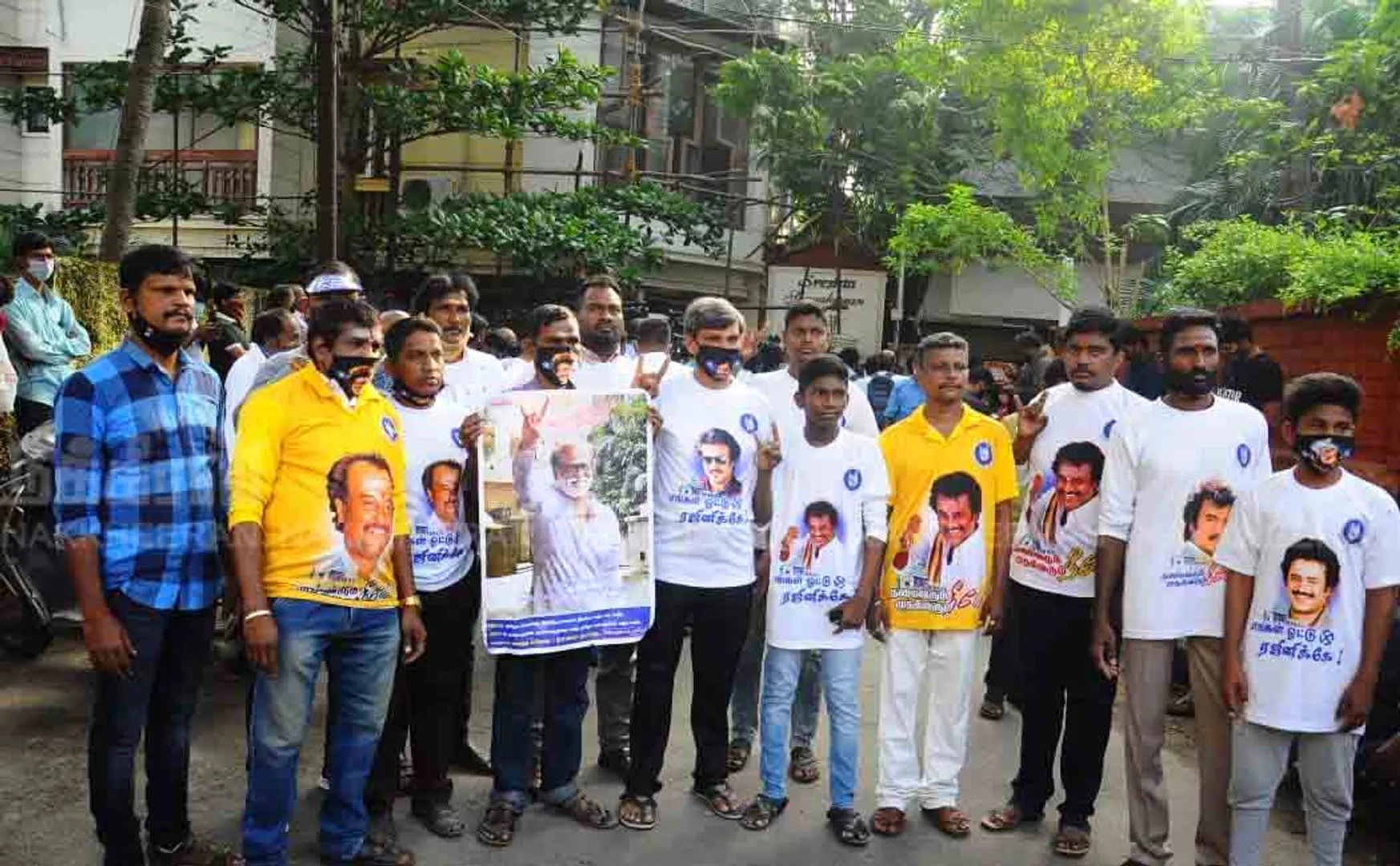 ACTOR RAJINIKANTH BIRTHDAY CHENNAI POES GARDEN 